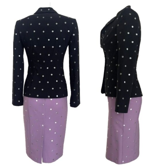 Moschino Metal Polka Dots Dress and jacket Set - Picture 7 of 17